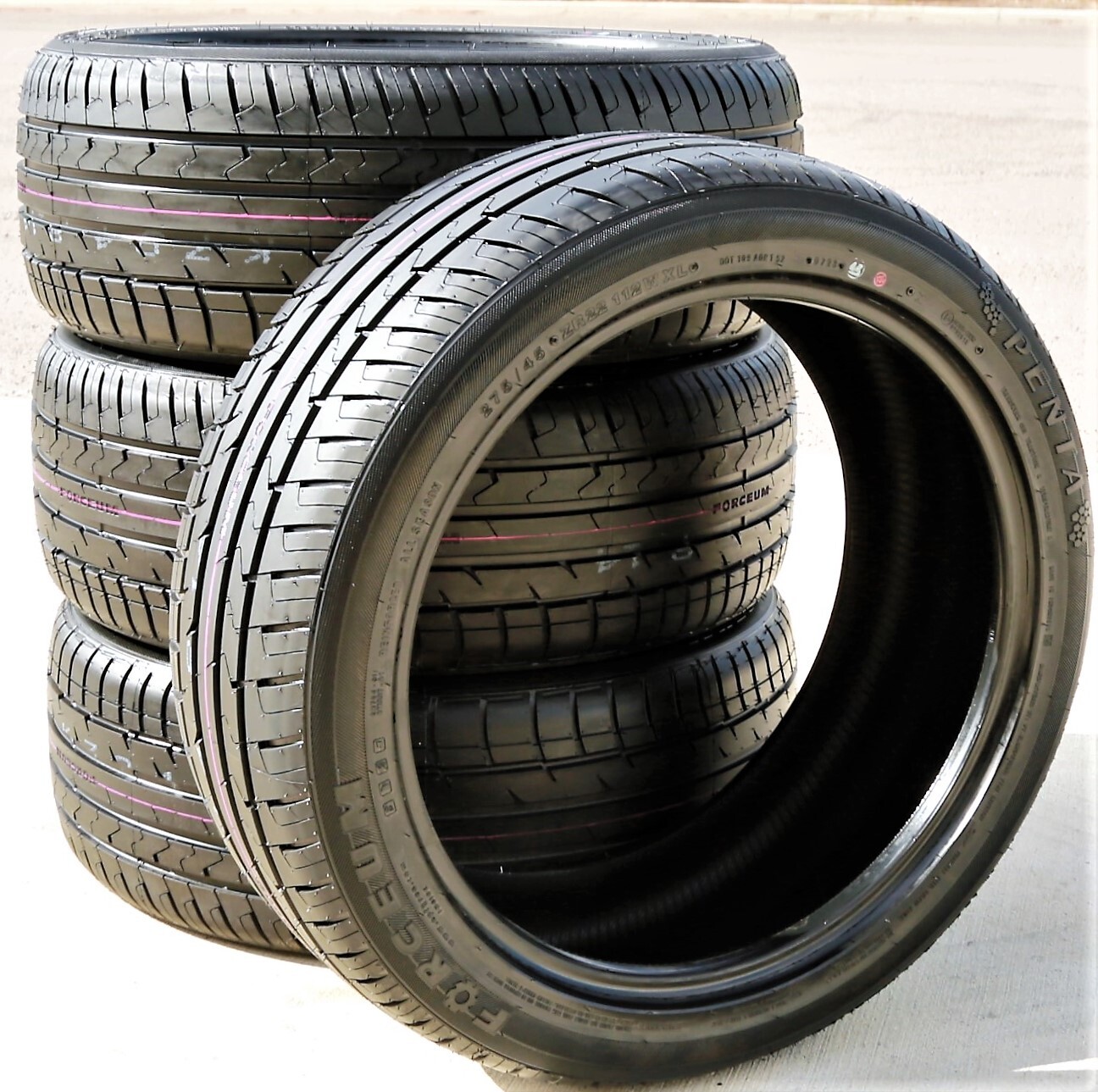 4 New Forceum Penta 275/45R22 112W XL A/S High Performance Tires