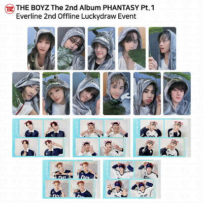 The Boyz Phantasy Pt.1 Everline 2nd Offline Luckydraw The Boyz Phantasy Pt.1 Everline 2nd Offline Luckydraw