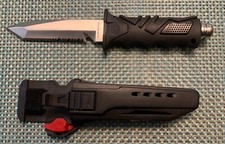 Ocean Master Tanto Tip 420 Stainless Scuba Knife