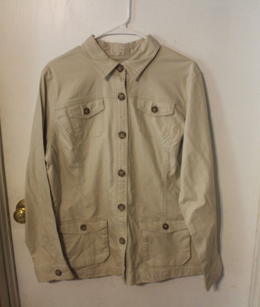 CLASSIC ELEMENTS Womens Shirt  Shacket Jacket Swe… - image 3