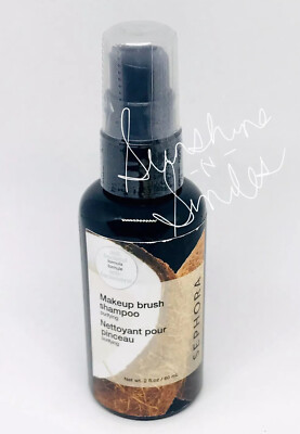 Sephora PURIFYING Anti-Bacterial Makeup Brush Shampoo Travel Spray 60mL *sealed*