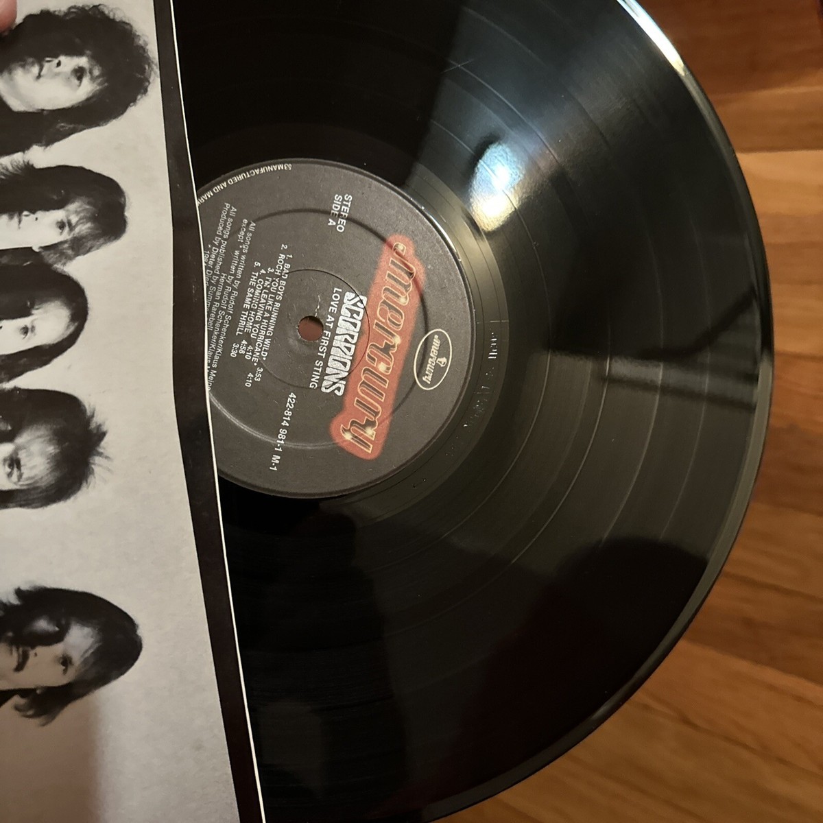 Scorpions ‎– Love At First Sting - Mercury ‎– 422-814 981-1 M-1 | eBay