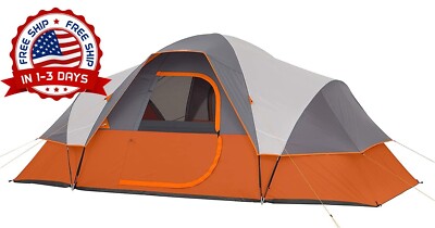Tienda De Campaña Con Cabina Para 9 Personas Para Acampar Al Aire Libre NUEVO