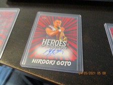 hirooki goto auto red 2023 heros of wrestling
