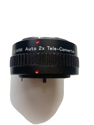 Canon Gemini Auto 2X Tele-Converter  C/ FD (Subject to photo)