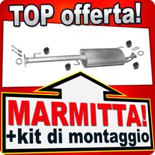 Silenziatore Centrale per TOYOTA LAND CRUISER (J12) 3.0 D-4D Marmitta