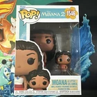Funko Pop! Moana 2 Moana & Little Sis Simea Vinyl Figure #1546 W/ Protector