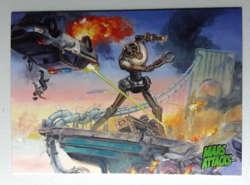 2013 Topps Mars Attacks! Invasion Card 20 BRIDGE OF DEATH - Picture 1 of 2
