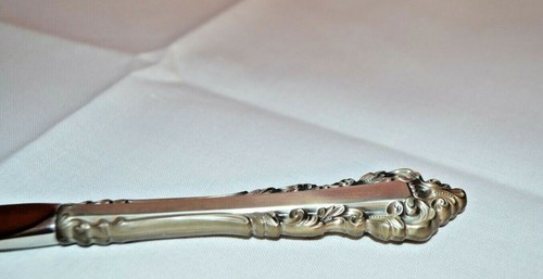 Cuchillo de cena Gorham Medici de plata esterlina de 9 1/8" pesado de plata esterlina sin monos - Imagen 4 de 4