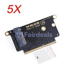 5X NVMe Express PCIE to M.2 SSD Adapter Card for Macbook Pro Retina A1708