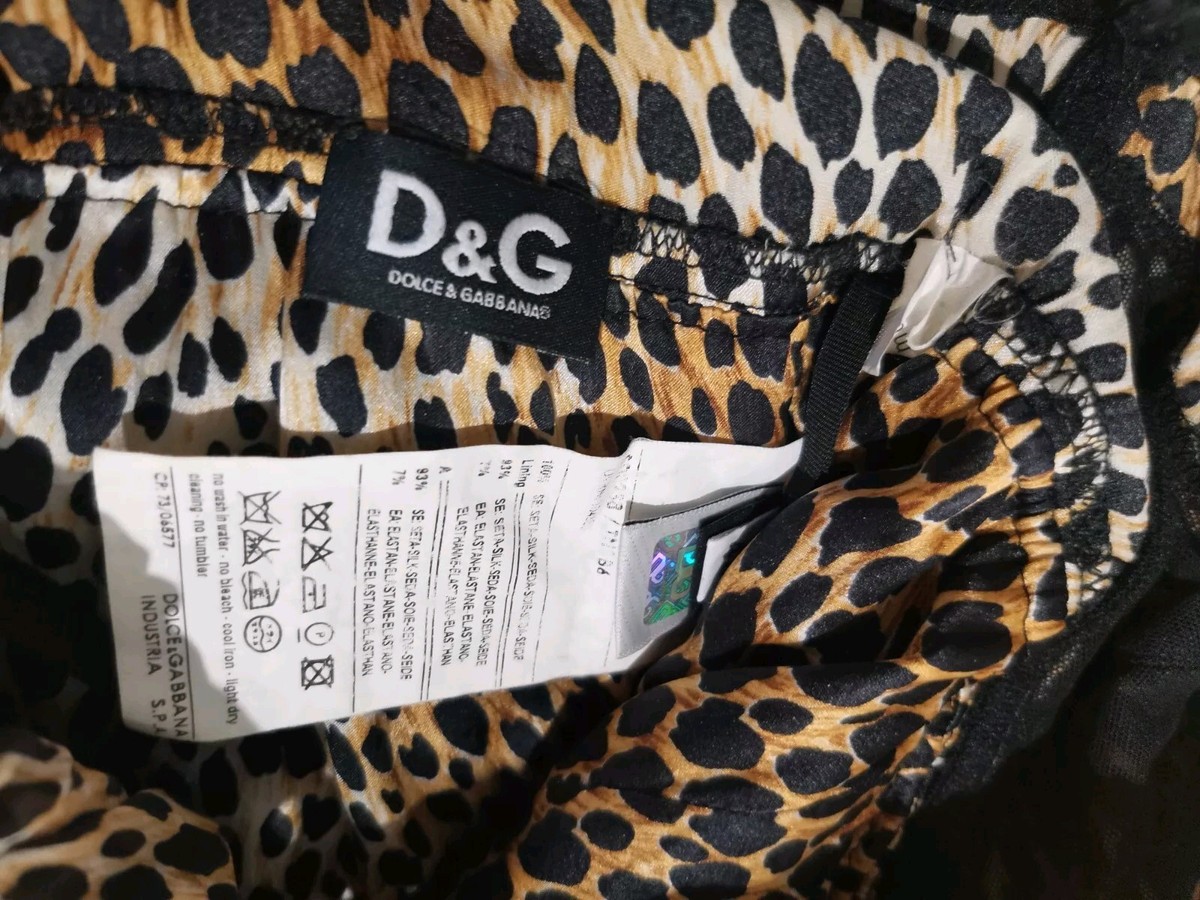 Dolce & Gabana brand new cheetah print. No tags Dolce & Gabbana Brown Leopard Silk Button Down Coat Women main image 2