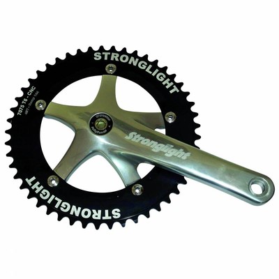 Crankset road track stronglight track 2000 jis 165mm 46t. 1