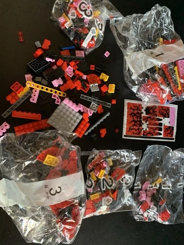 LEGO Super Heroes Sculptures Spider-Man 76199 CARNAGE Complete Build & Stickers