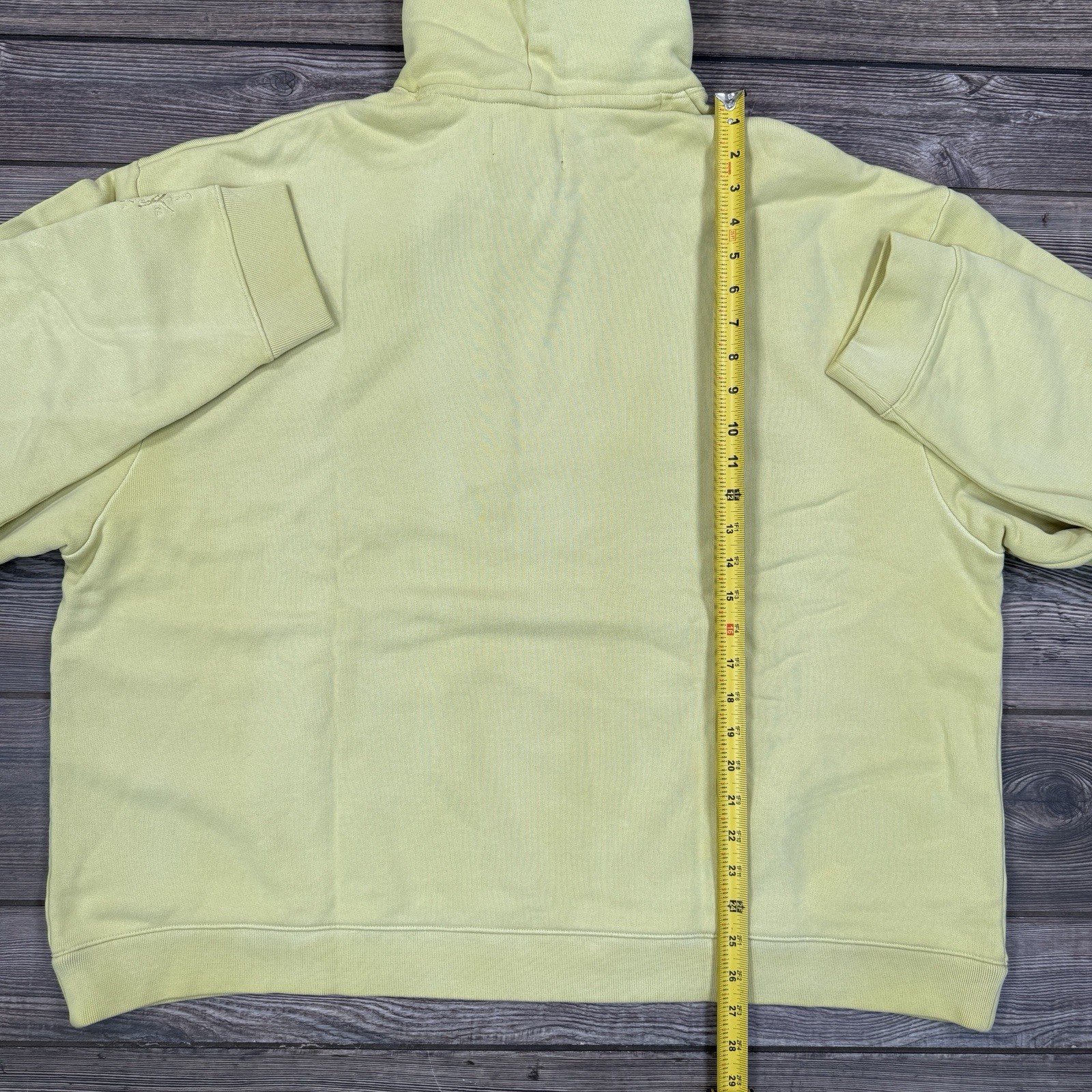 Nike Air Jordan Travis Scott Jumpman Cactus Jack Hoodie Celery Sz XL FQ7821-308 thumbnail 7