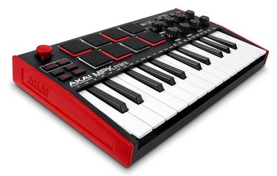 AKAI Professional MPK MINI Keyboard 25 Keys Pad Controller Hybrid Wobble