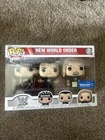 NWO Hulk Hogan Scott Hall Kevin Nash WWE Walmart Exclusive Funko Pop New In Box