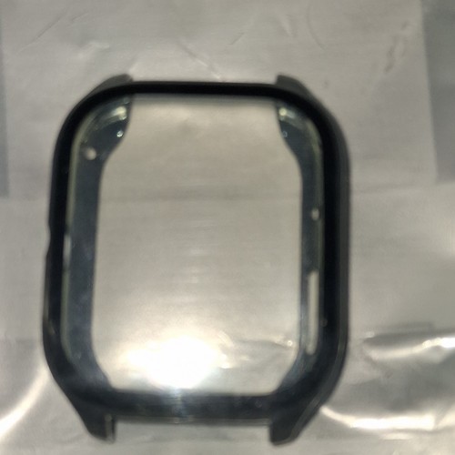 Black Transparent TPU Full Coverage Fitted Case for Smartwatch