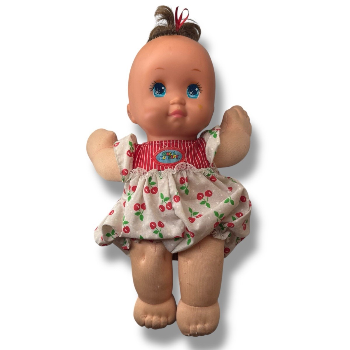 Vintage Magic Nursery Baby Newborn Doll Mattel 1989 Cherry Outfit