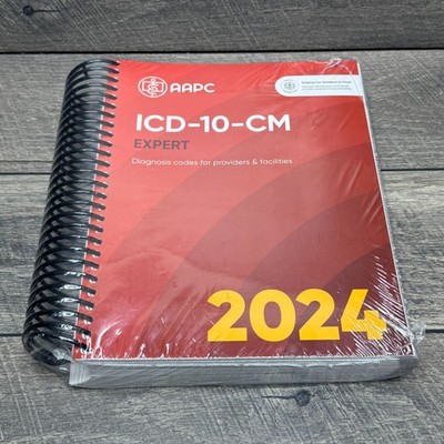 ICD-10-CM EXPERT 2024 AAPC Diagnosis Codes Providers & Facilities Spiral-Bound