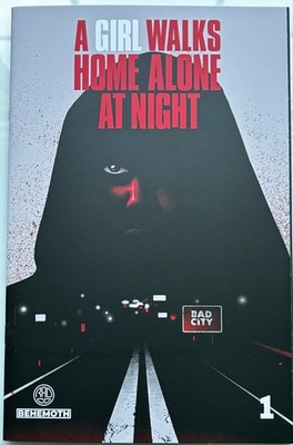 A Girl Walks Home Alone at Night #1 COVER B (Behemoth Comics 2020)