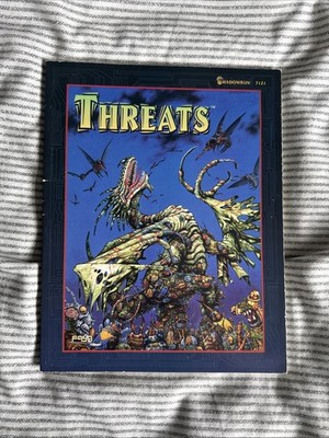 Shadowrun Threats von Mitarbeitern der FASA Corporation (1996 Trade Paperback)
