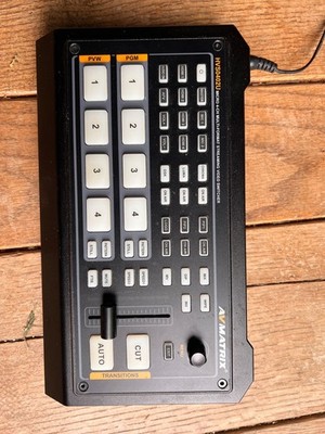 AVMATRIX HVS0402U MICRO 4 CHANNEL HDMI LIVE STREAMING VIDEO SWITCHER 1×HDMI PGM