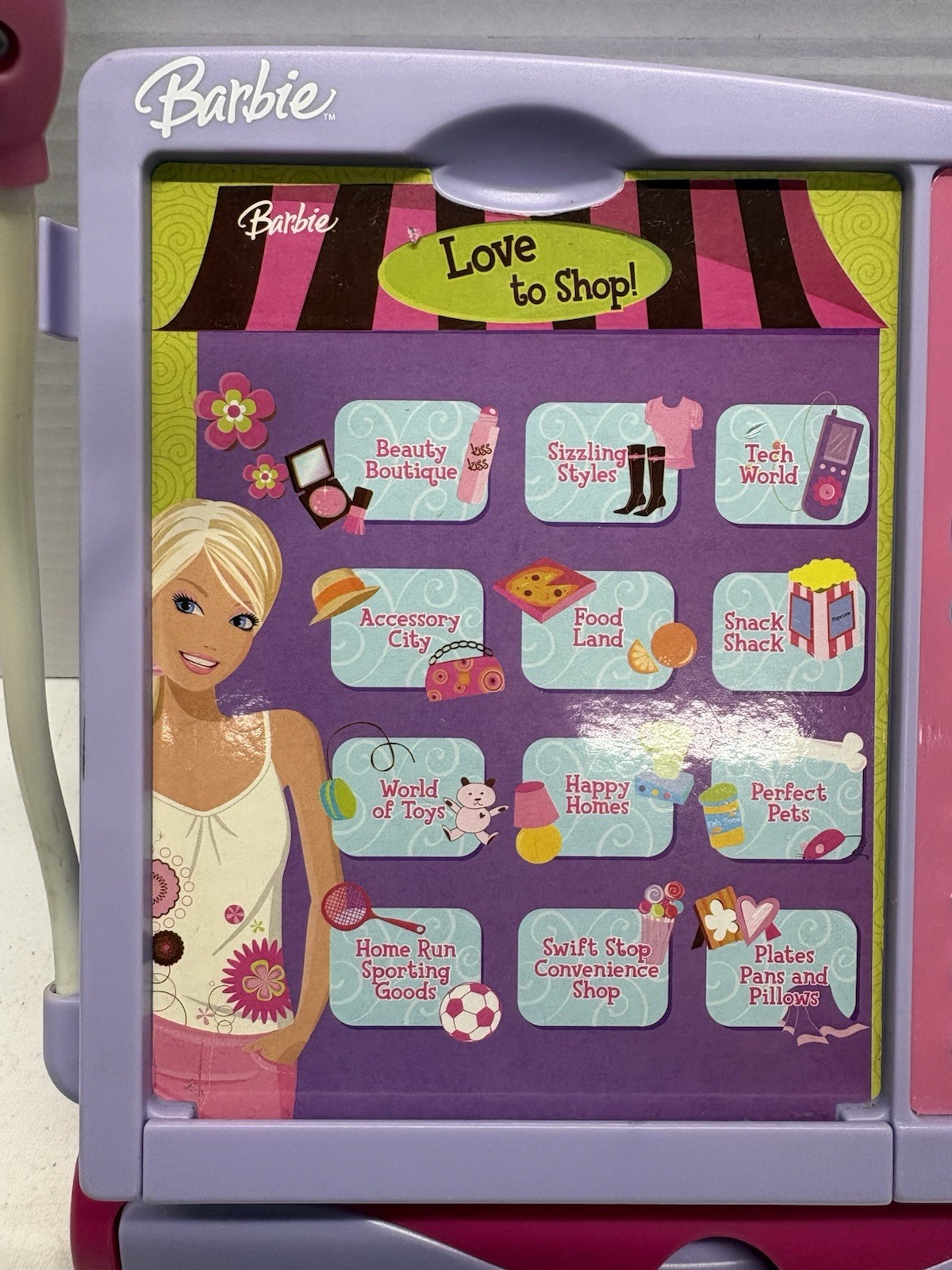 как выглядит Barbie Love To Shop Cash Register-Works - Credit Cards, Cash, No Coins фото