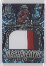 2022 Spectra Monumental Memorabilia Neon Blue Prizm 2/60 Dameon Pierce 0vc5
