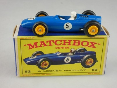 52b B.R.M. Racing Car - 32211 Matchbox Regular Wheels