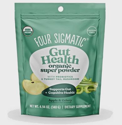 Four Sigmatic Organic Greens Powder | Greens Superfood Powder with Probiotics