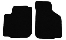 Vorne Veloursfußmatten für Seat Toledo II 1999-2004, Schwarz Velour