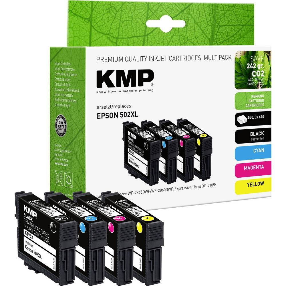 Encre Epson 502XL KMP haute fidélité pour tirages et graphismes professionnels