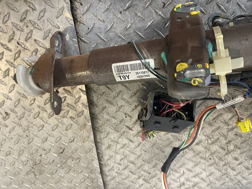 03-06 Chevrolet Silverado Avalanche Steering Column Tested Oem Foto 2 de 4