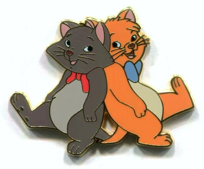 Disney Pin Berlioz & Toulouse The Aristocats Booster Collection Disney Cats