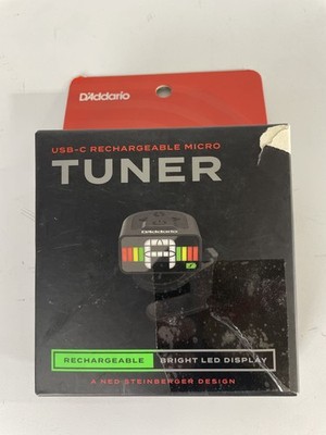 Open Box D'Addario CT-12RC Micro Rechargeable Clip-On Tuner