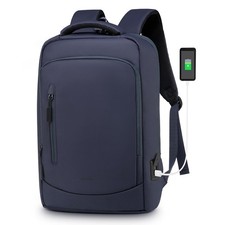 Shockproof Slim Laptop Backpack for Man, Fits 15.6" Laptops, Water Resistant ...