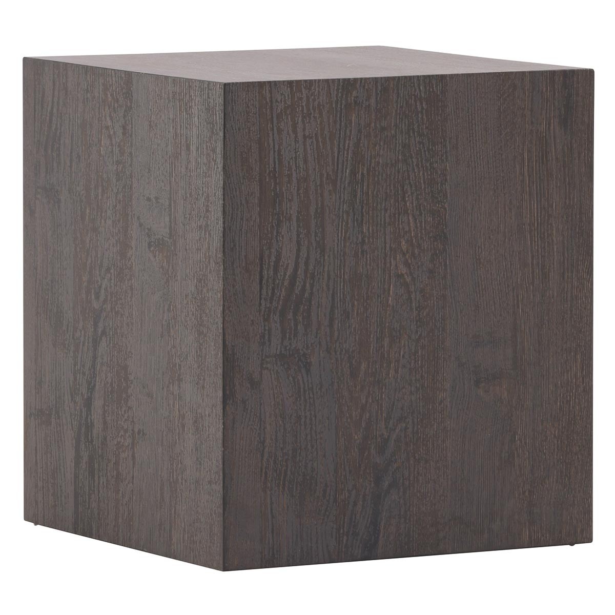 Table d'appoint York 45cm marron foncé pour vos soirées canapé