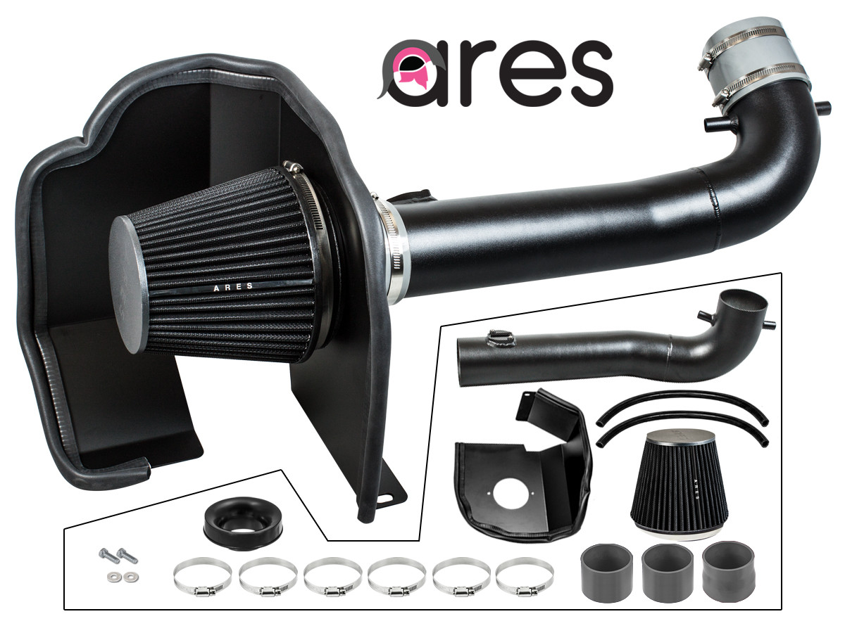 Ares GK Heat Shield Air Intake Kit+Filter For 2014-2019 Silverado Sierra LD V8