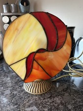 Tiffany style Stained glass Small Table Lamp Lamp-Tested-Working