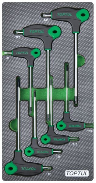 Fits TOPTUL GEA0713 Insert tray with tools for trolley with equipment 7 pcs GEA