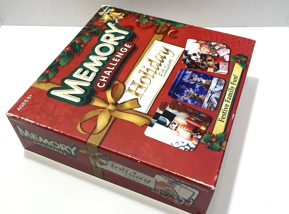 Hasbro MEMORY Challenge Holiday Edition Festive Family Fun! - Image 4 of 4