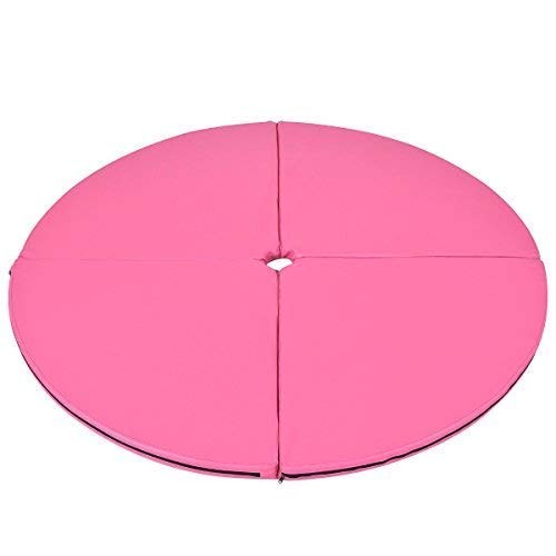 Tangkula Pole Dance Mat Foldable Yoga Exercise Safety Dancing Cushion Steel Pipe