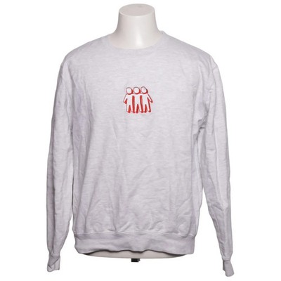 Just Hoods, Sweatshirt, Größe: L, JH030, Grau, Baumwolle/Polyester, Print #sYy