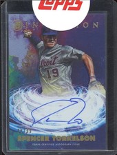 2021 Bowman Inception Primordial Prospects Auto #PPA-ST Spencer Torkelson /99