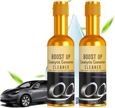 2PCS Catalytic Converter Cleaner Kit,Auto Parts Engine Cleaner,Exhaust System Pi