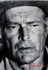 Leif Ericson, Schauspieler - High Chaparral - 2 Pressefotos - 13x18cm (6185)