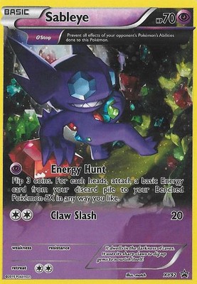 Damaged Sableye - XY92 - BREAKthrough Three Pack Blisters Promo - Holo Pokemon X