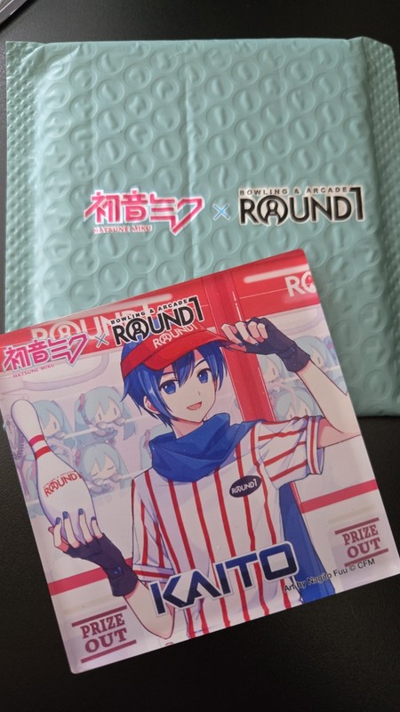 Round 1 Hatsune Miku x Collab Kaito Vocaloid Coaster Phase 2 *Limited Edition**