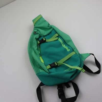 2015 Patagonia Atom 8L Sling Crossbody Bag Backpack Green Travel Purse School - Image 1 of 4