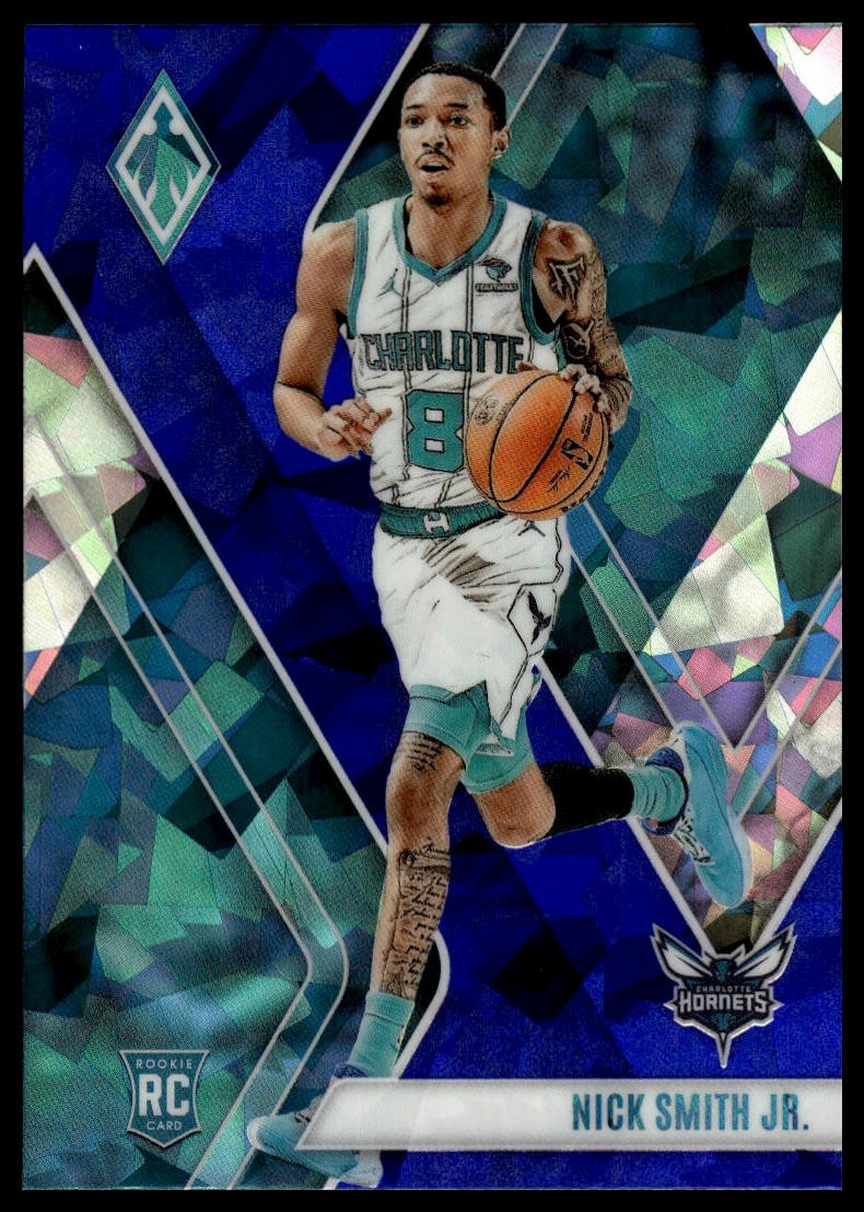 2023-24 Panini Phoenix #255 Nick Smith Jr. Phoenix Blue Ice RC